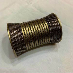 Boho Inspired Gold Wrist Cuff